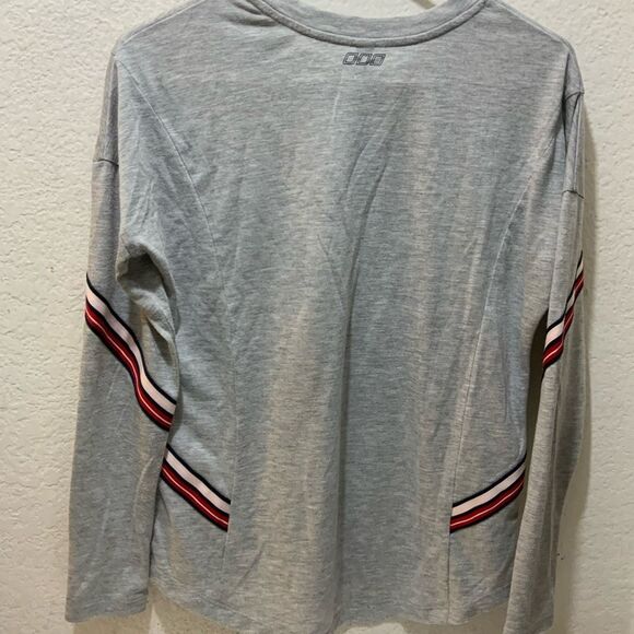 Lorna Jane Athleisure Striped Long Sleeve Top Lightweight Yoga Pilates Size XS - Picture 8 of 8